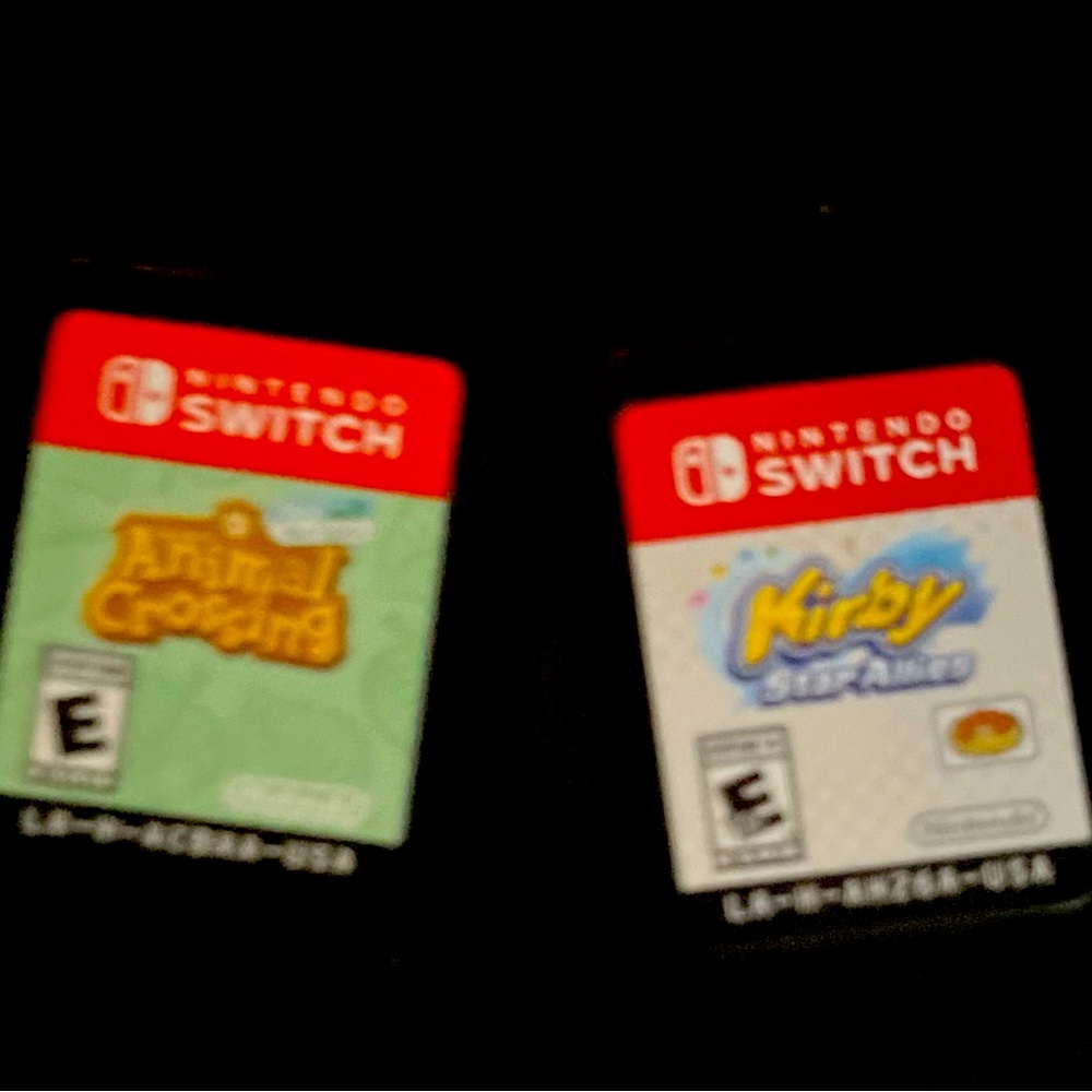 Animal crossing and Kirby lot